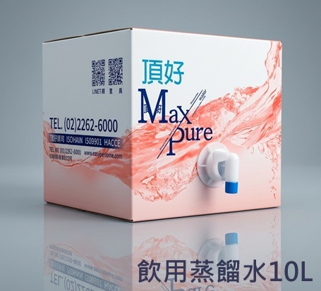 蒸餾水-箱裝水附水龍頭 (最安全的飲用水)